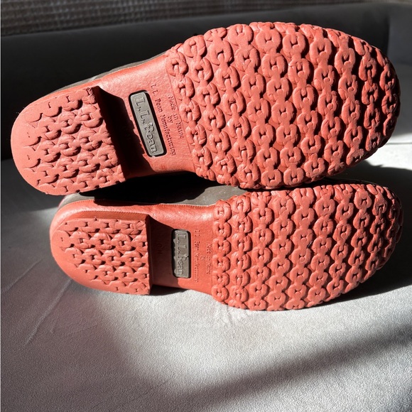 L.L. Bean Boots 8” Bison Brown/Brick Red - Picture 4 of 7